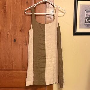 Striped Sleeveless Dress